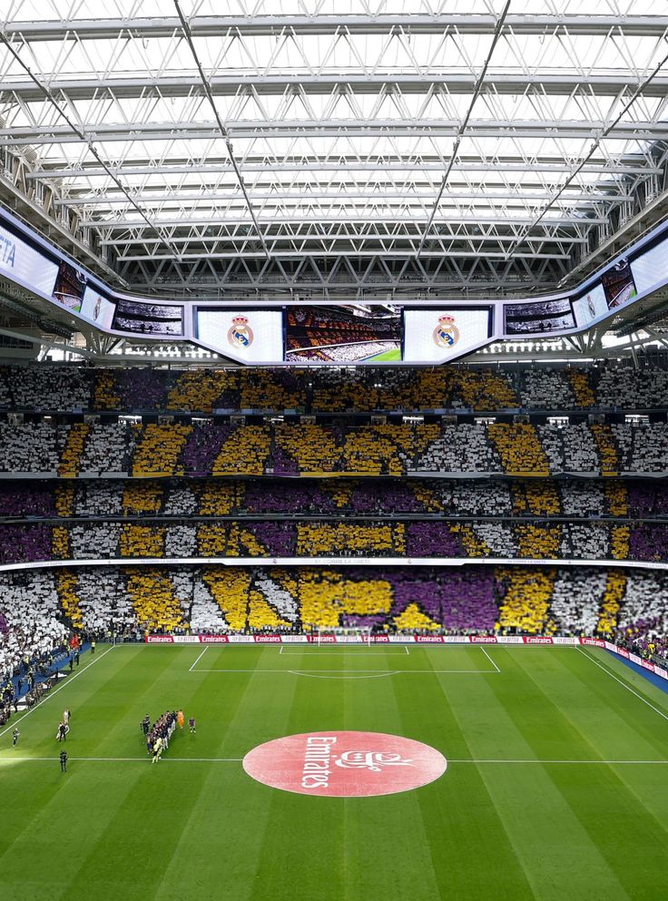Real Madrid vs Barcelona El Clasico at Santiago Bernabeu