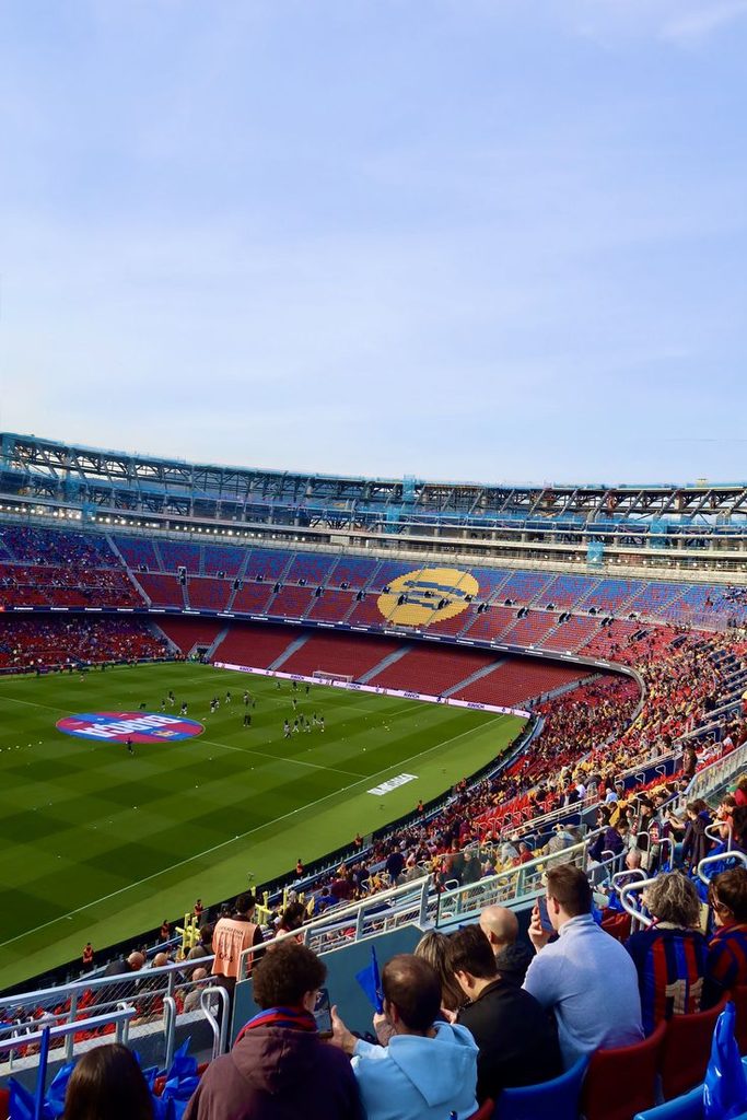 Barcelona vs Real Madrid El Clasico at Camp Nou