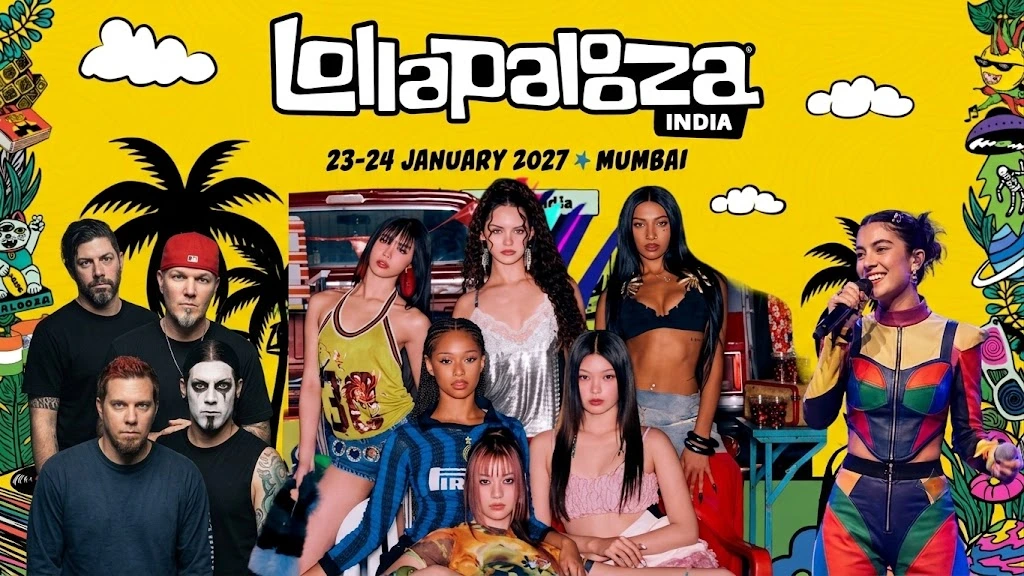 KATSEYE, Olivia Dean, and Limp Bizkit at Lollapalooza India 2027