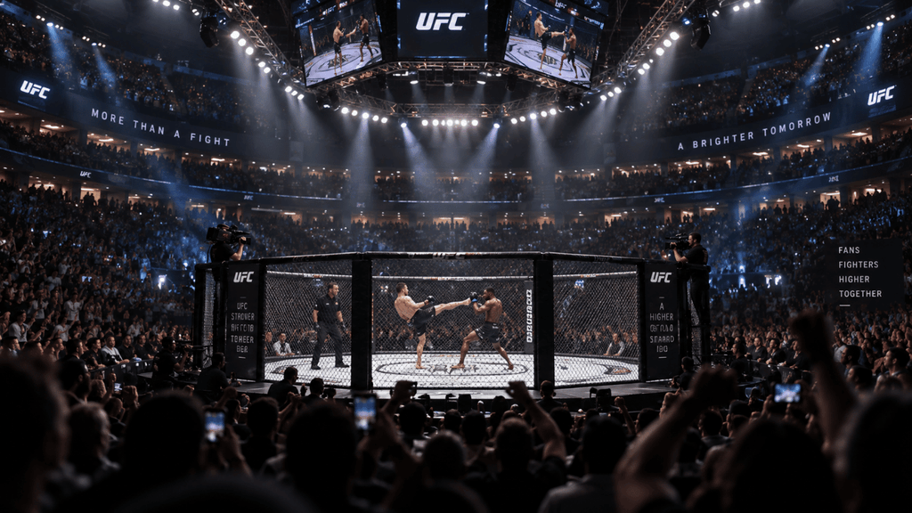 UFC tickets and VIP access for a live fight night