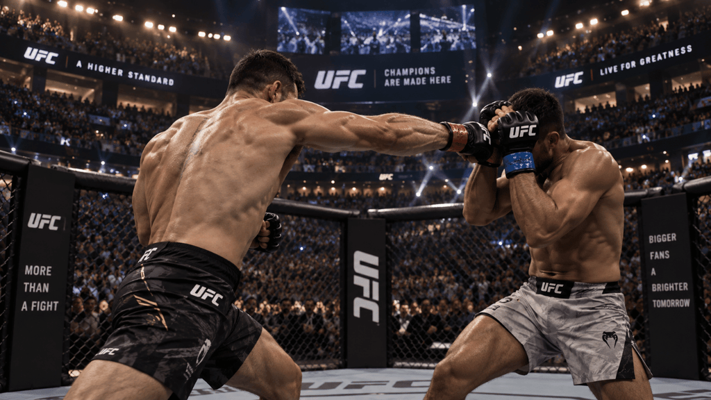 UFC tickets and VIP access for a live fight night